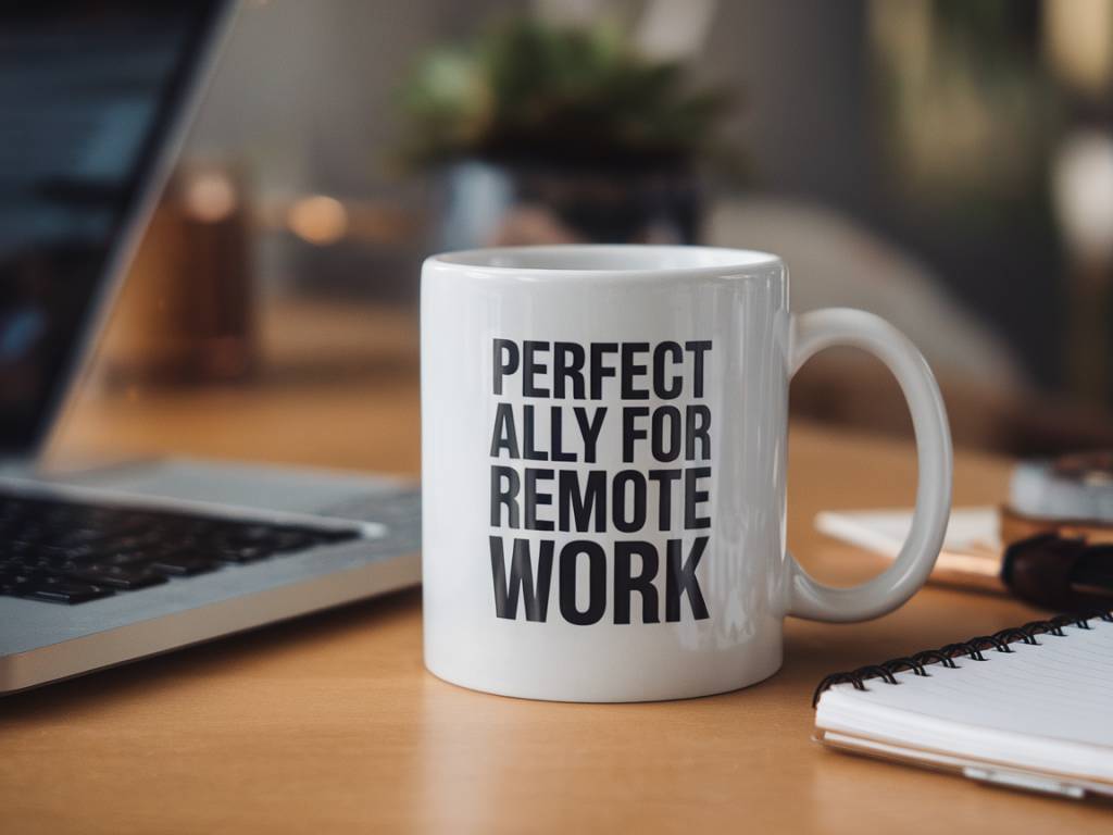 Mug personnalisé : l’allié parfait pour le télétravail