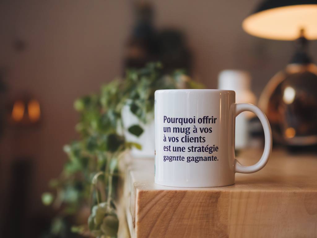 Pourquoi offrir un mug à vos clients est une stratégie gagnante